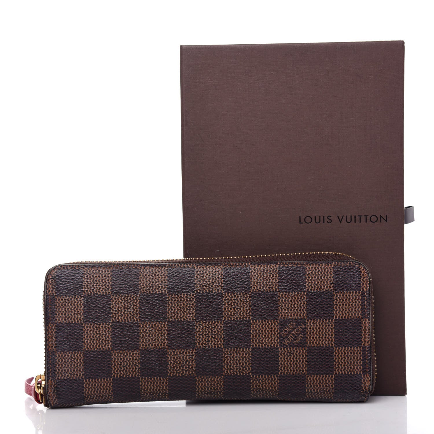 Louis Vuitton Damier Ebene Clemence Wallet 8 of 13