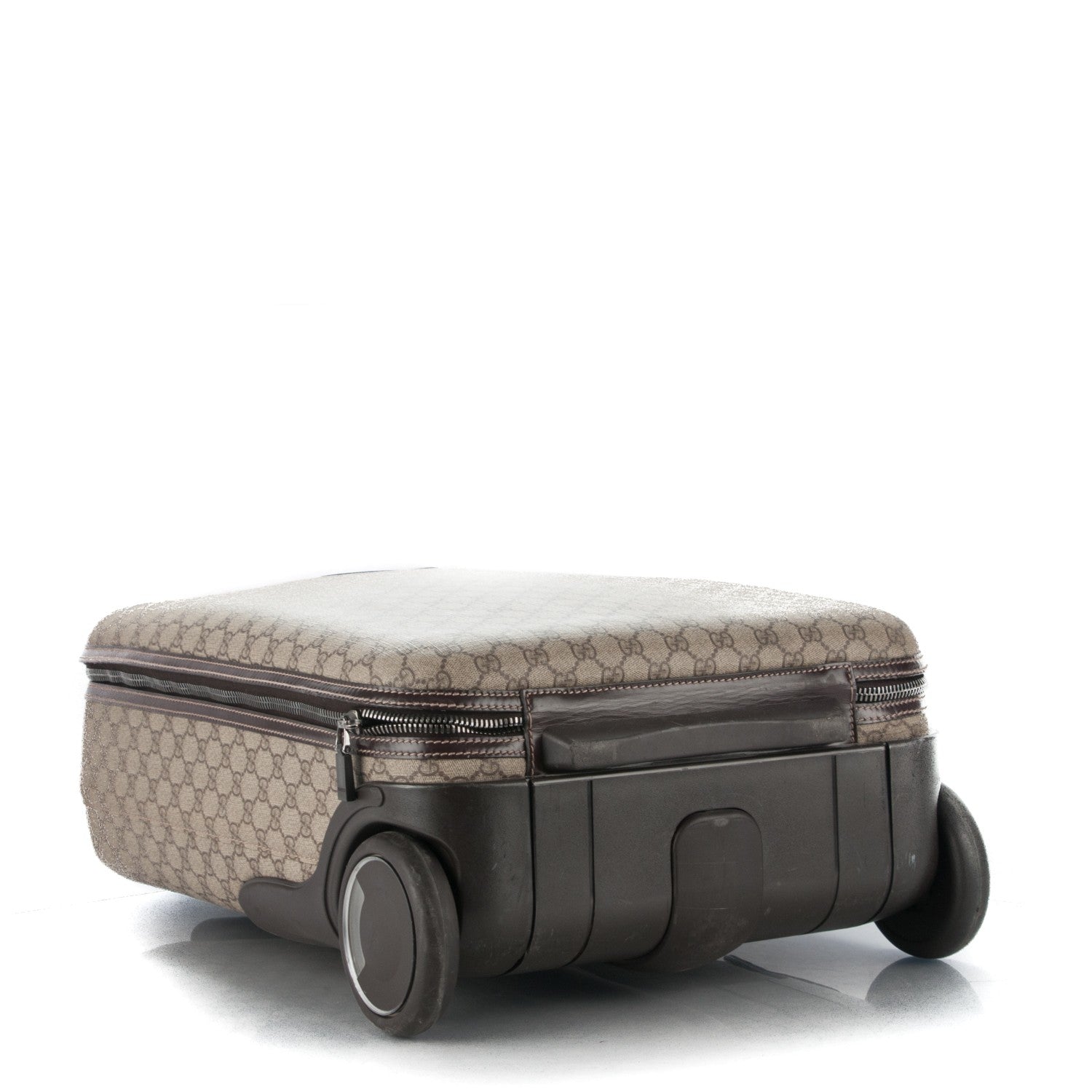 Gucci GG Plus Monogram Small Interlocking G Trolley Brown 4 of 13