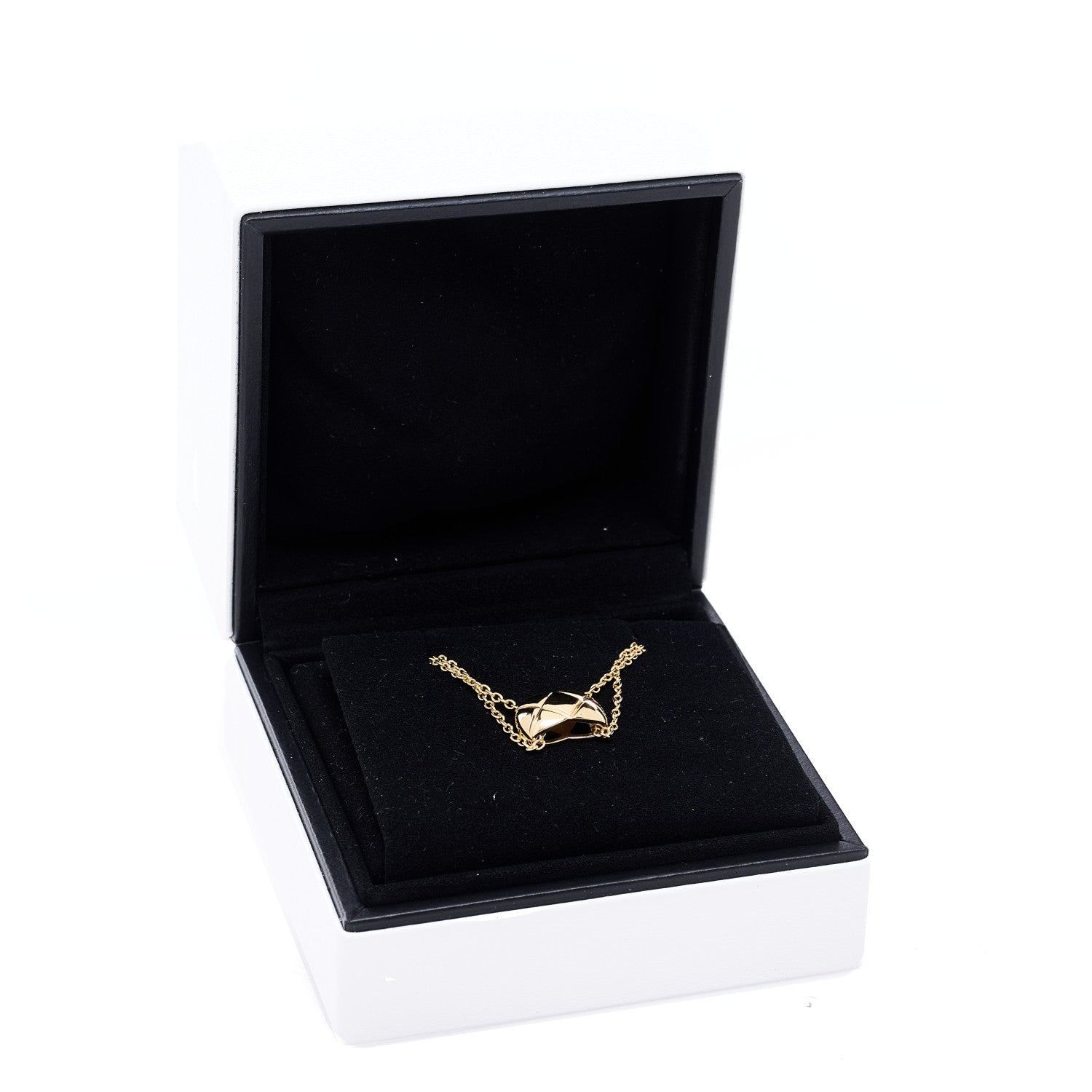 Chanel 18K Yellow Gold Coco Crush Pendant Necklace 1836205