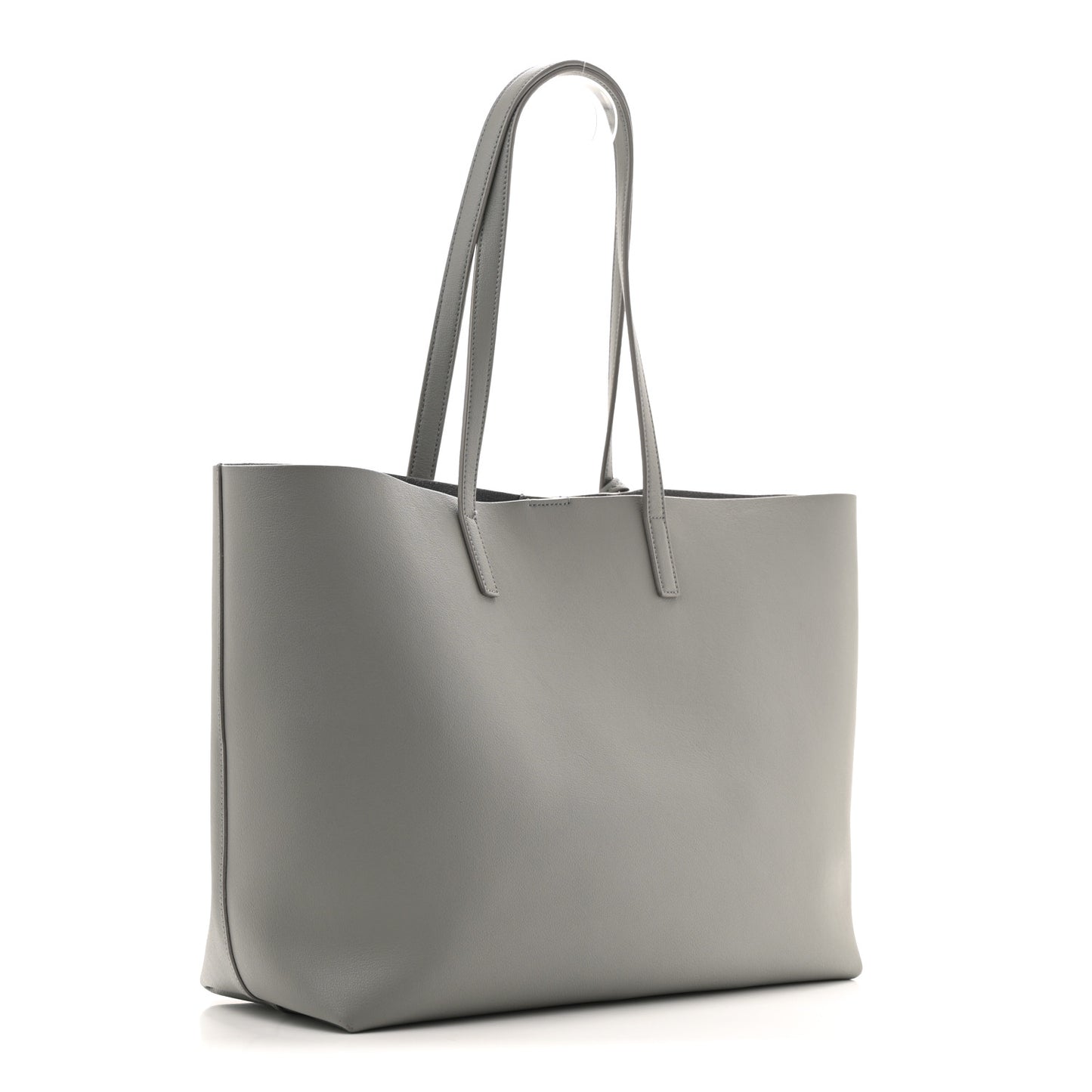 Calfskin Large Shopping Tote Granite