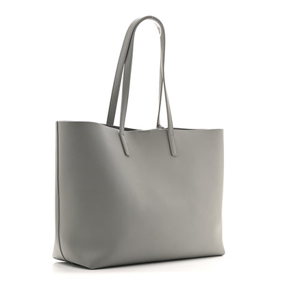 Saint Laurent Calfskin Large Shopping Tote Granite 4 of 12