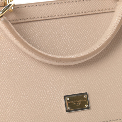 Dolce & Gabbana Dauphine Small Miss Sicily Satchel Rosa Carne 10 of 11