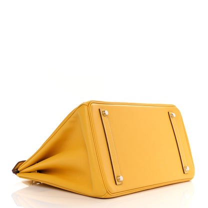 Hermes Epsom Verso Birkin 35 Curry Etoupe 4 of 13