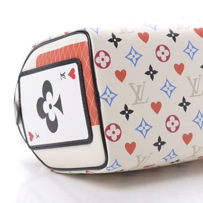 Louis Vuitton Game On Speedy Bandouliere 25 White 9 of 11