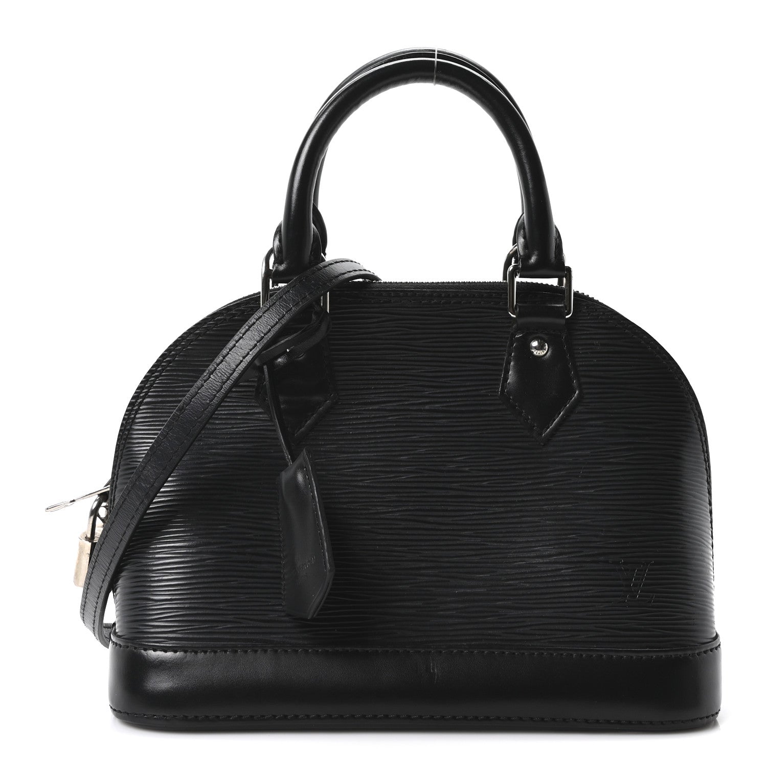 Louis Vuitton Epi Alma BB Black Black 1 of 9