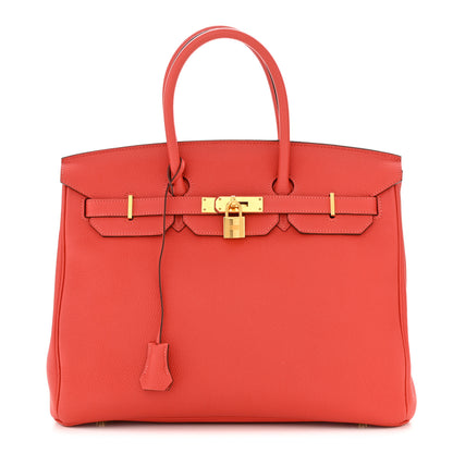 Hermes Togo BIRKIN 35 Rose Jaipur 1 of 11