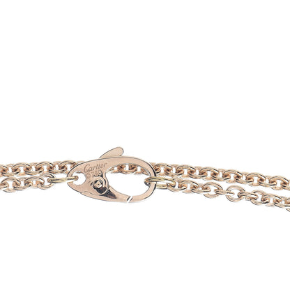 Cartier 18K Pink Yellow White Gold Baby Trinity Pampilles Necklace 4 of 5