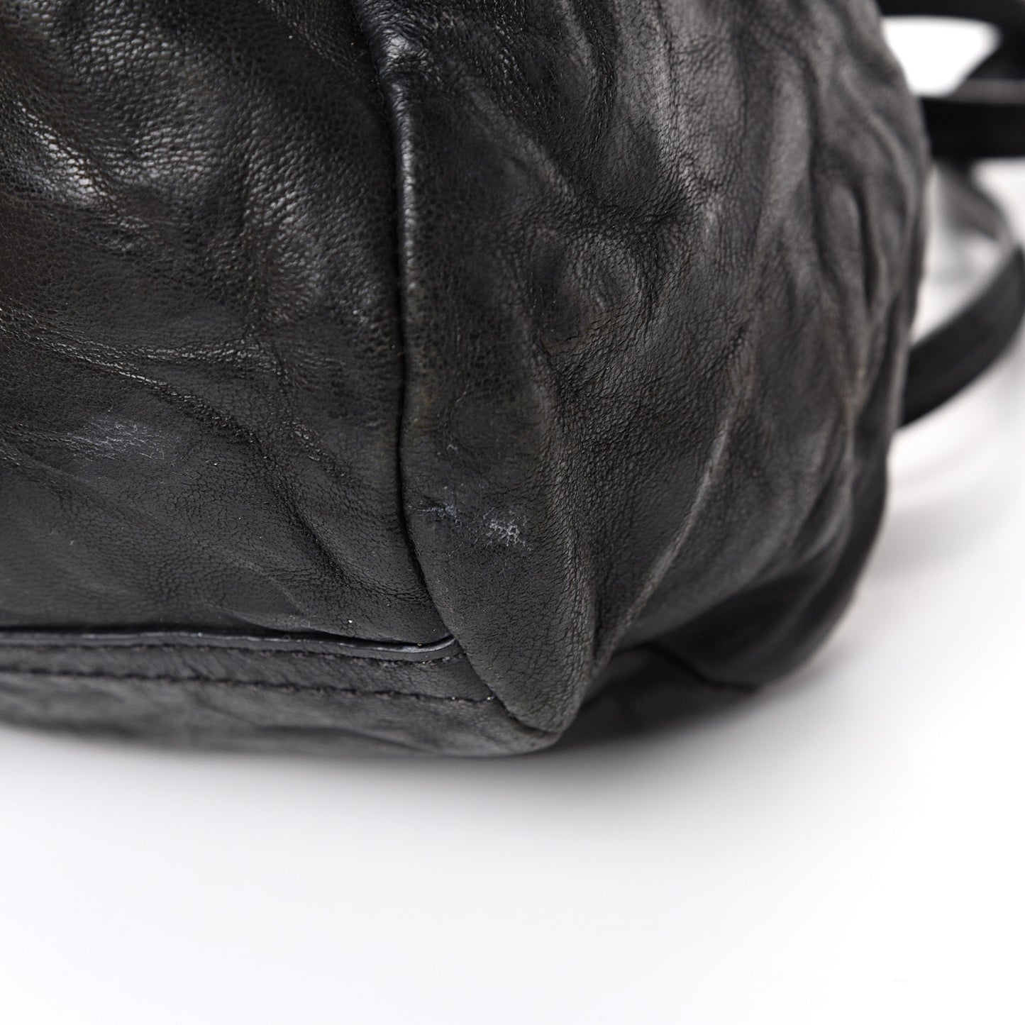 Tumbled Sheepskin Mini Pandora Black
