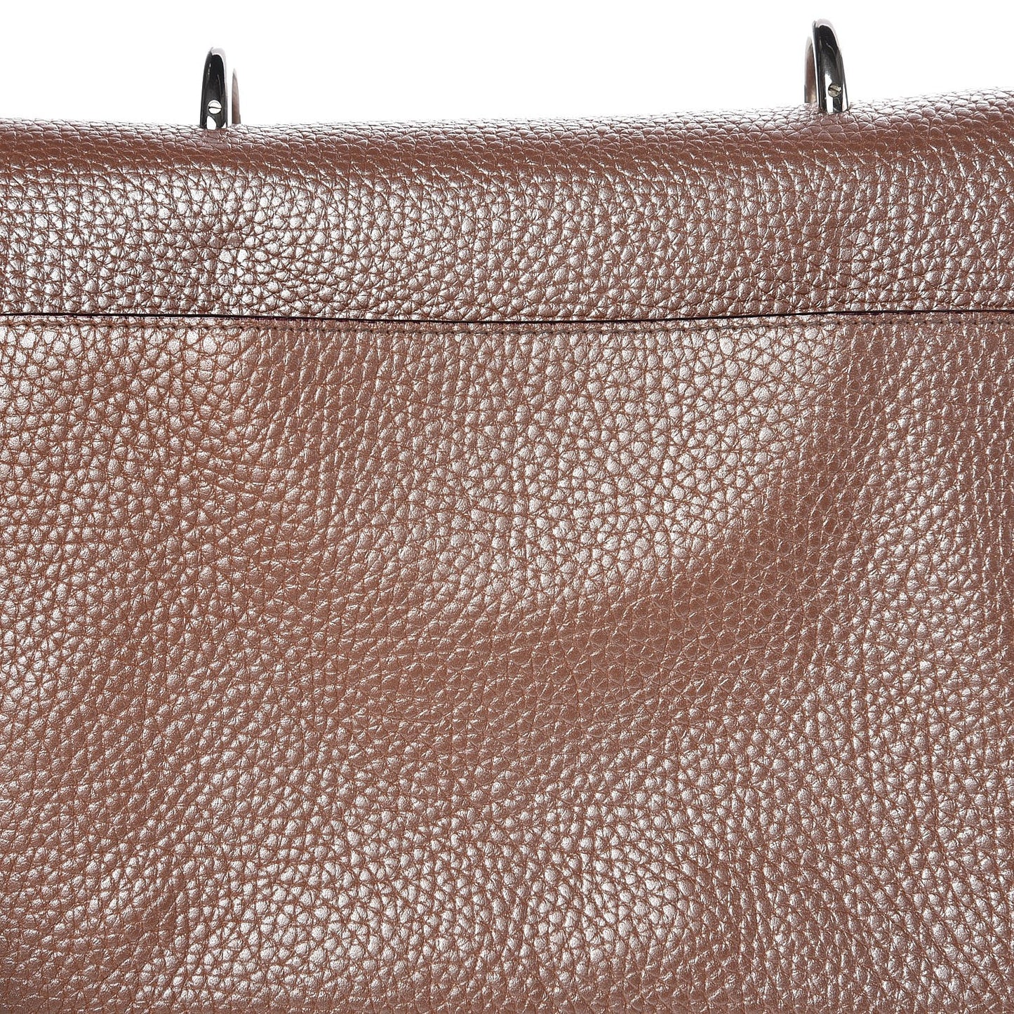 Metallic Bullcalf Small Be Dior Flap Pink