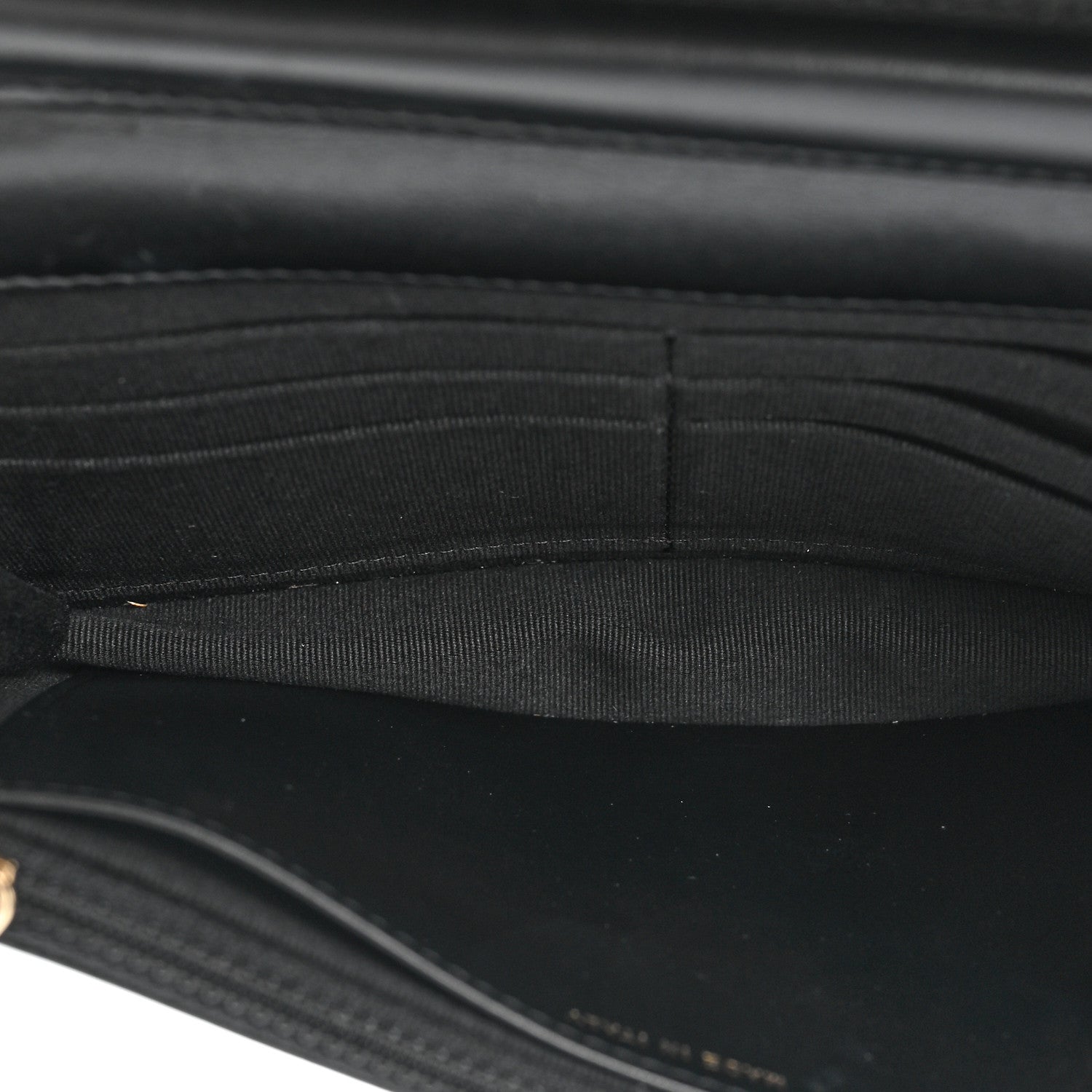 Chanel Caviar Quilted Boy Clutch With Chain Black 7 of 14