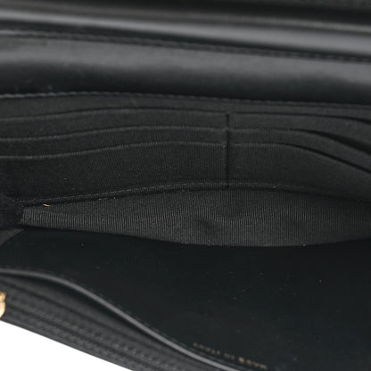 Chanel Caviar Quilted Boy Clutch With Chain Black 7 of 14