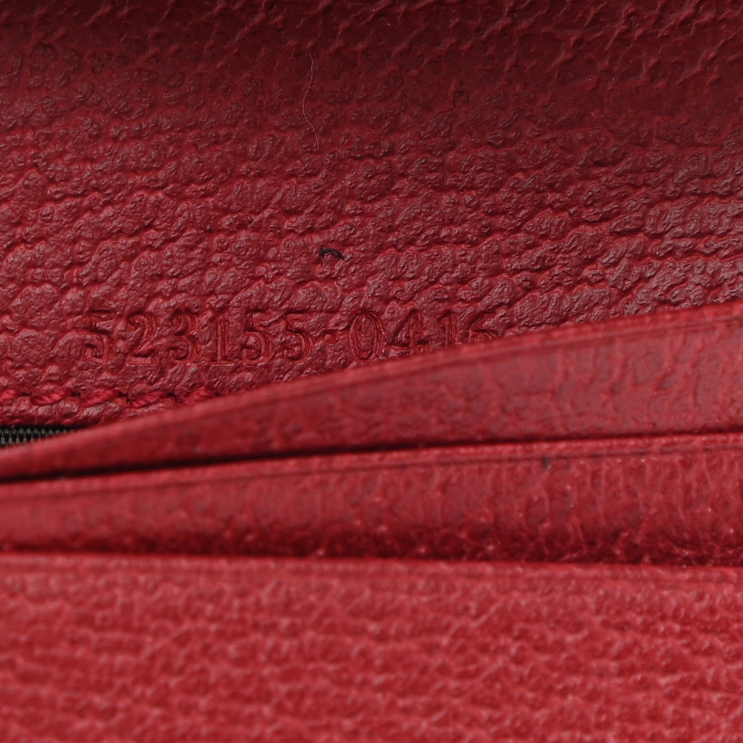 GG Supreme Monogram Flora Web Ophidia Card Case Red