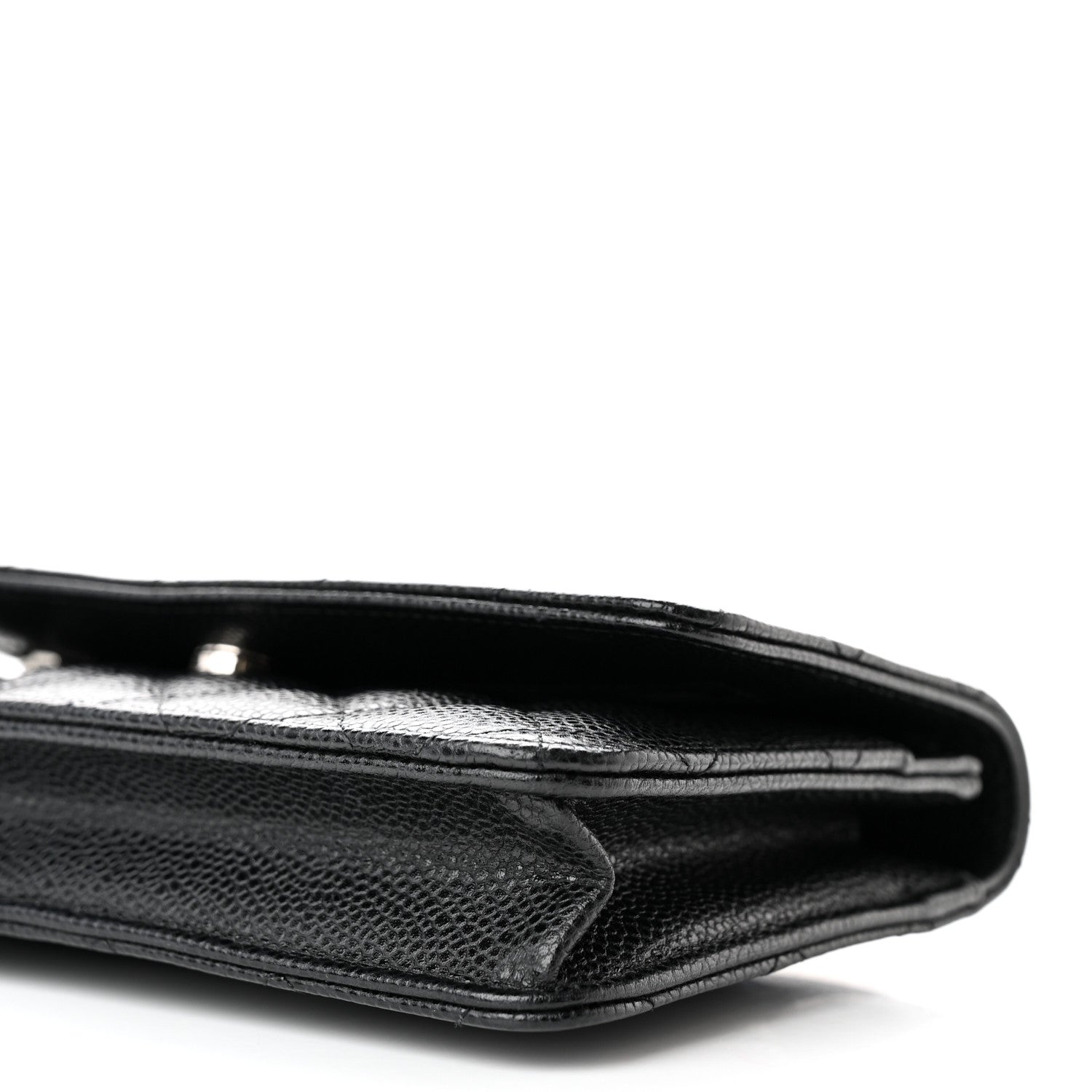 Chanel Caviar Quilted Wallet on Chain WOC Black 11 of 16