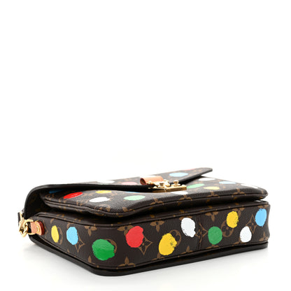 Louis Vuitton LV x YK Monogram Painted Dots Pochette Metis 4 of 10