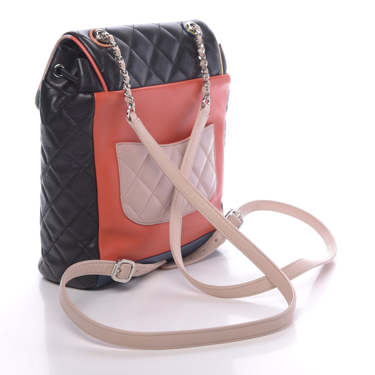 Lambskin Quilted Small Cuba Urban Spirit Backpack Black