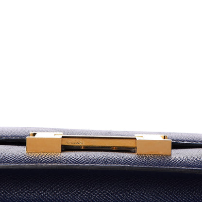 Hermes Epsom Constance 24 Bleu Saphir 7 of 19