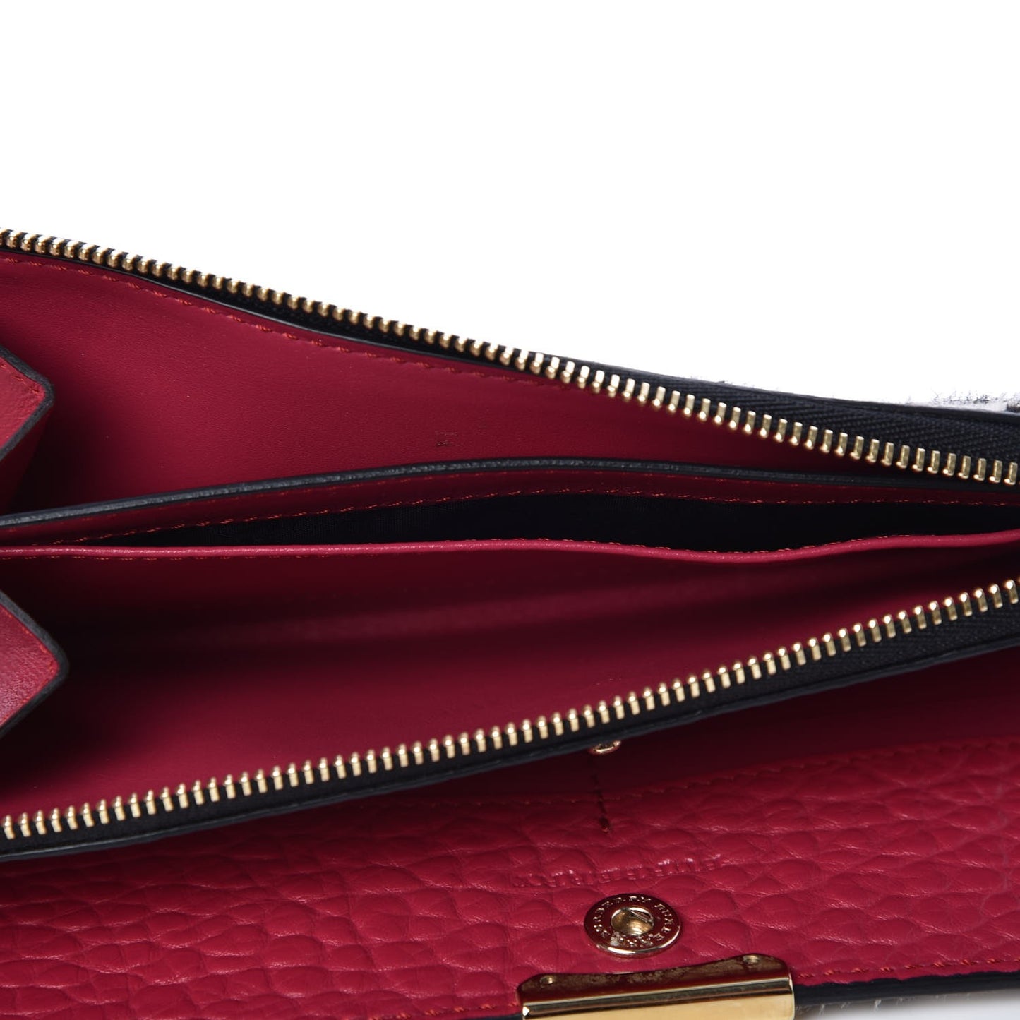 Petal Printed Calf Hair Wallet