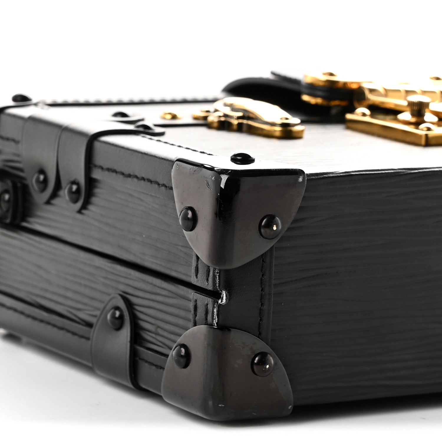 Louis Vuitton Epi Petite Malle Black 8 of 9
