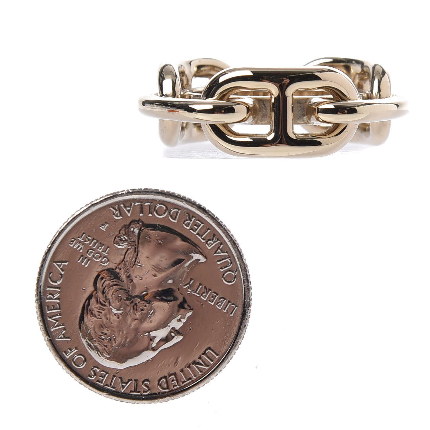 Hermes Permabrass Regate Scarf Ring 2 of 8