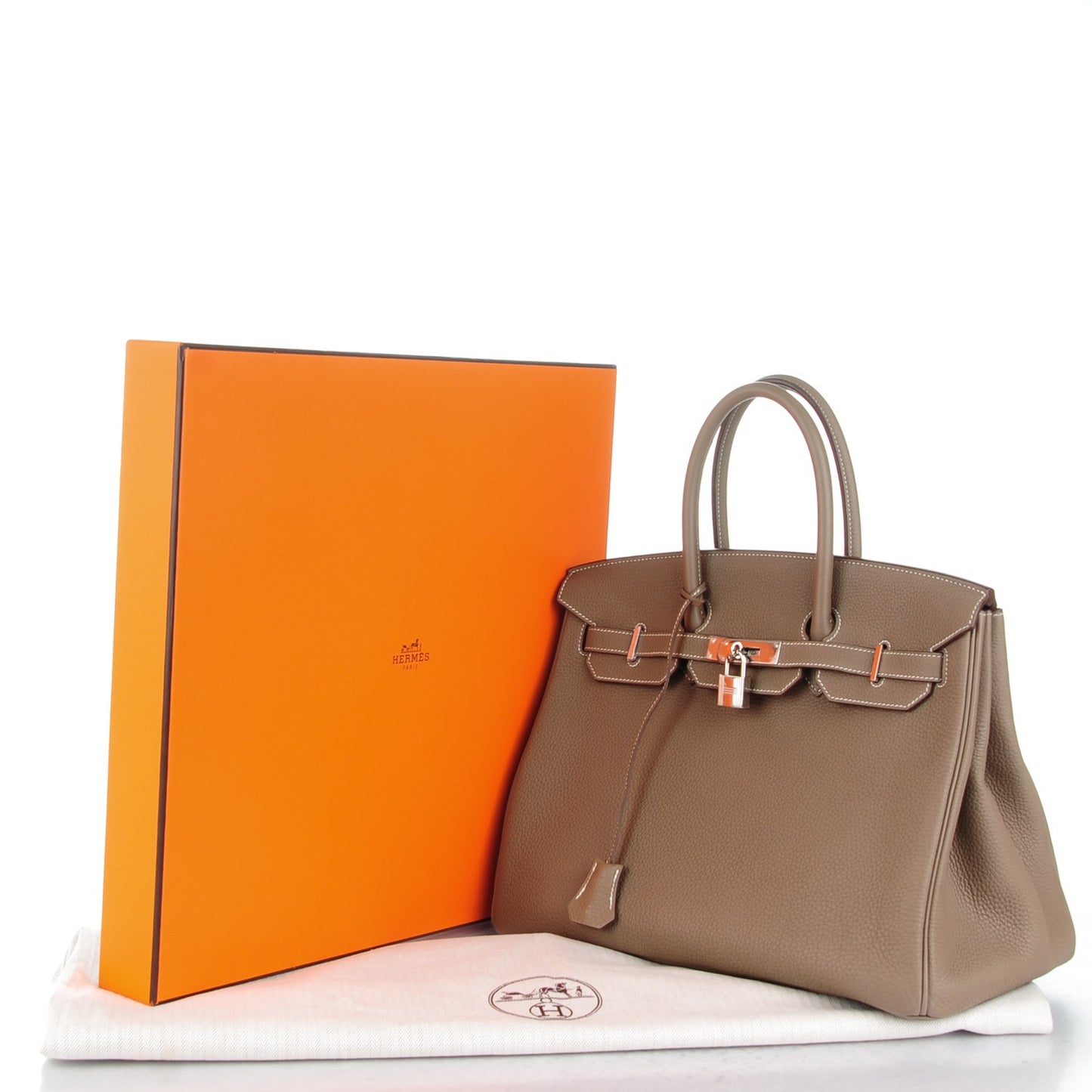 Togo Birkin 35 Etoupe