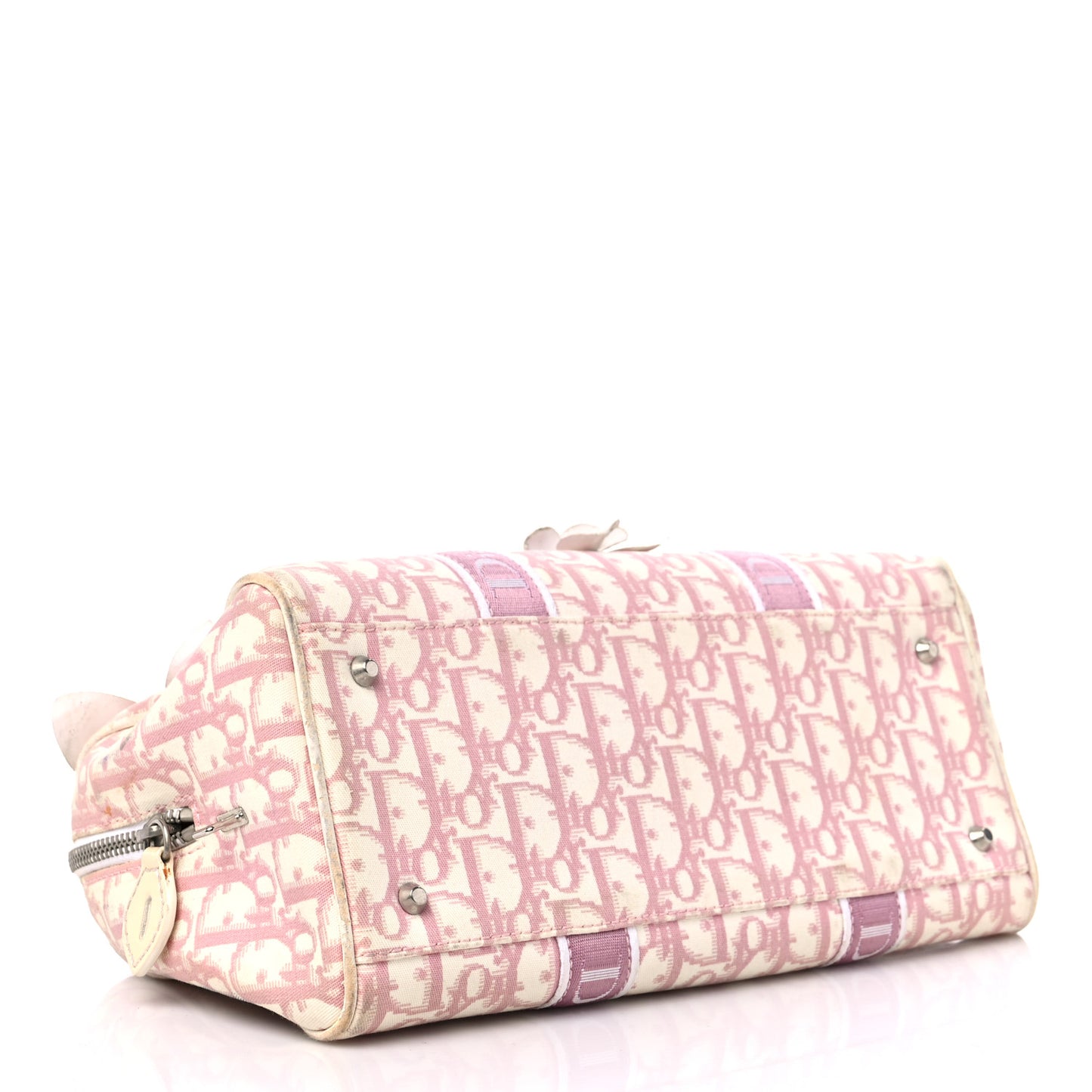 Monogram Girly Boston Pink