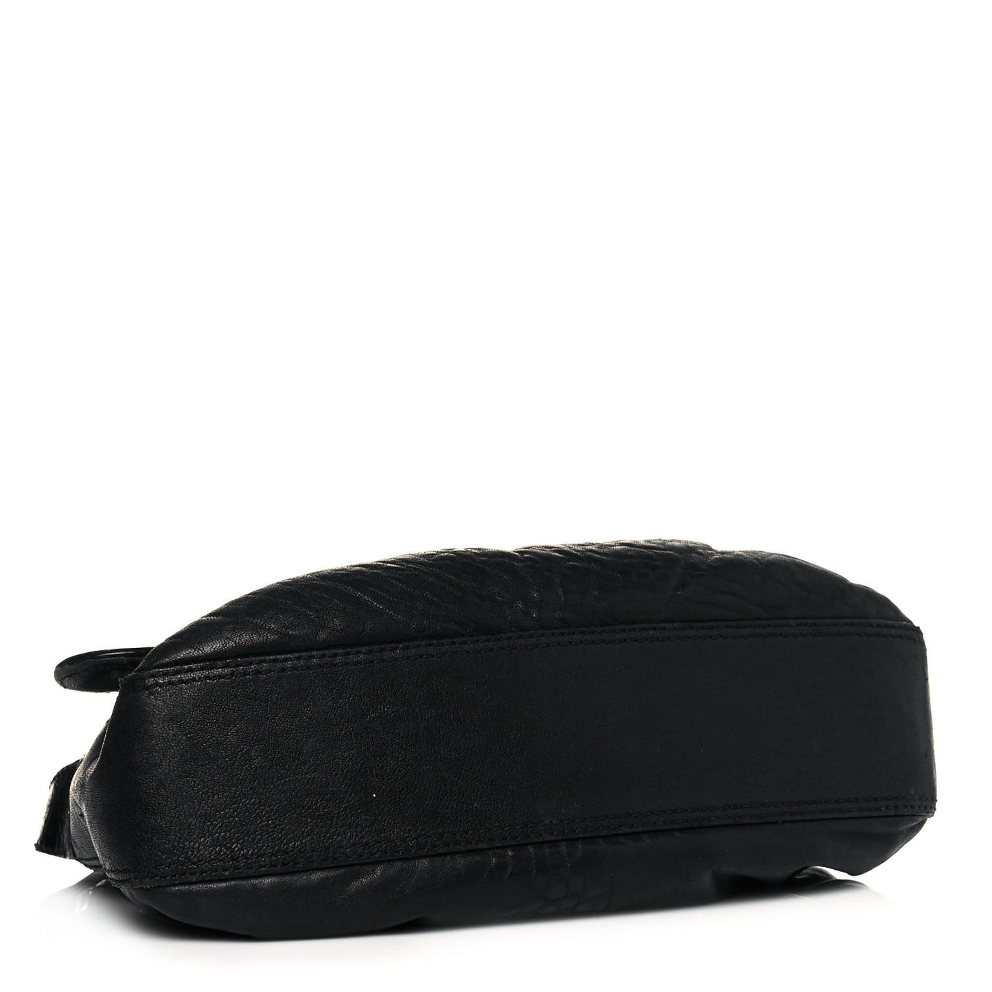 Nappa Patent B Bis Flap Bag Black