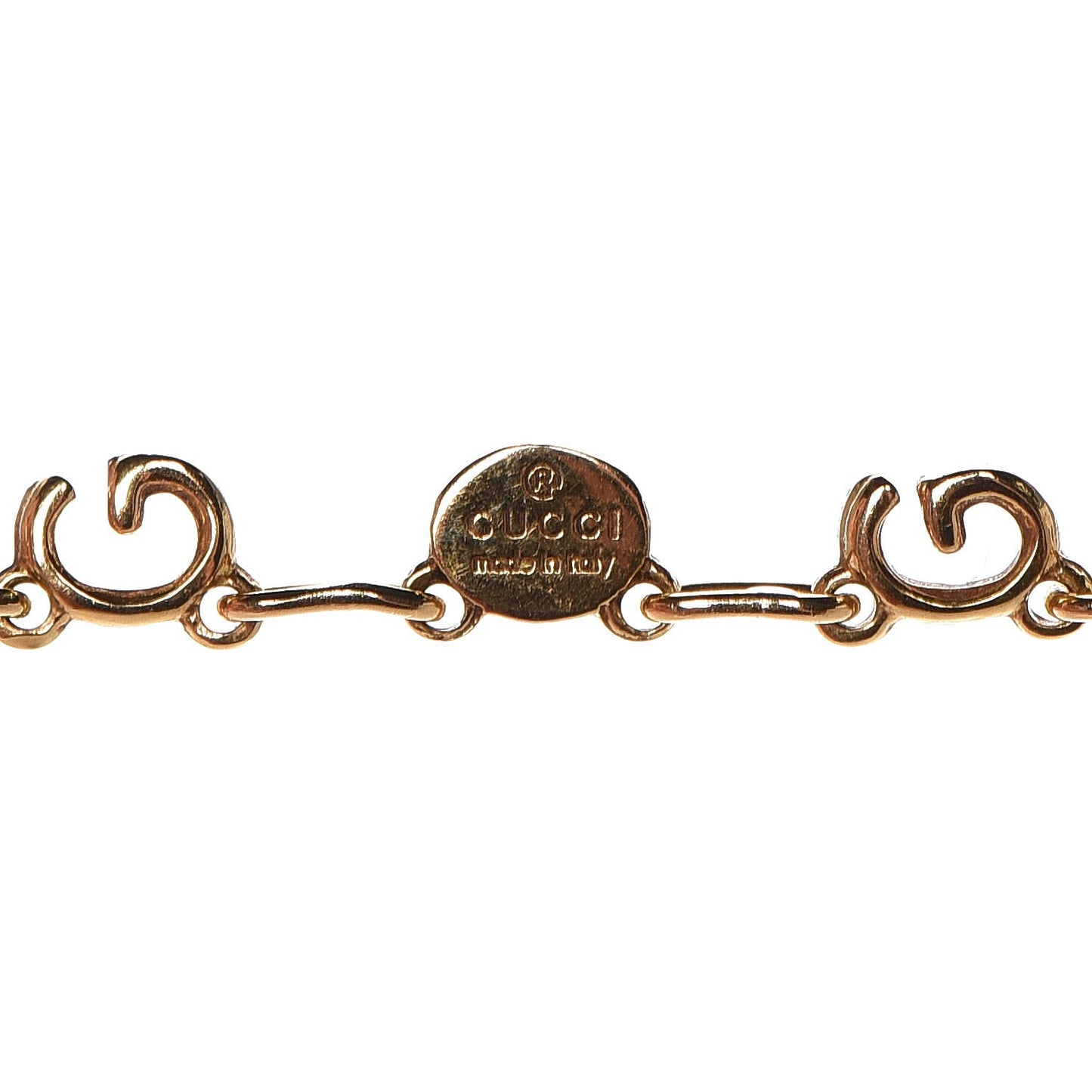 18K Yellow Gold GG Signature Statement Necklace