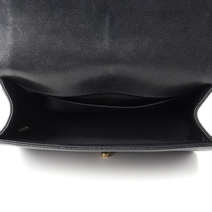 Chanel Caviar Quilted Medium Boy Flap Black 5 of 10
