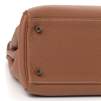 Hermes Togo Kelly Retourne 32 Gold 9 of 11