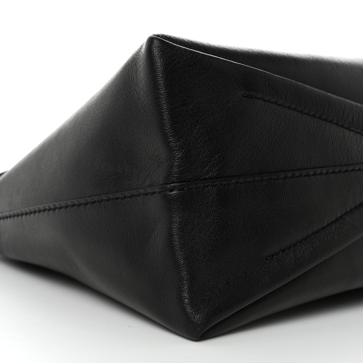 Alexander McQueen Nappa Skull Four Ring Clutch Black 8 of 9