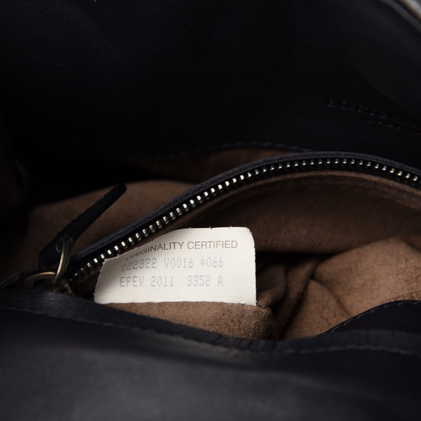 Nappa Intrecciato Shoulder Black