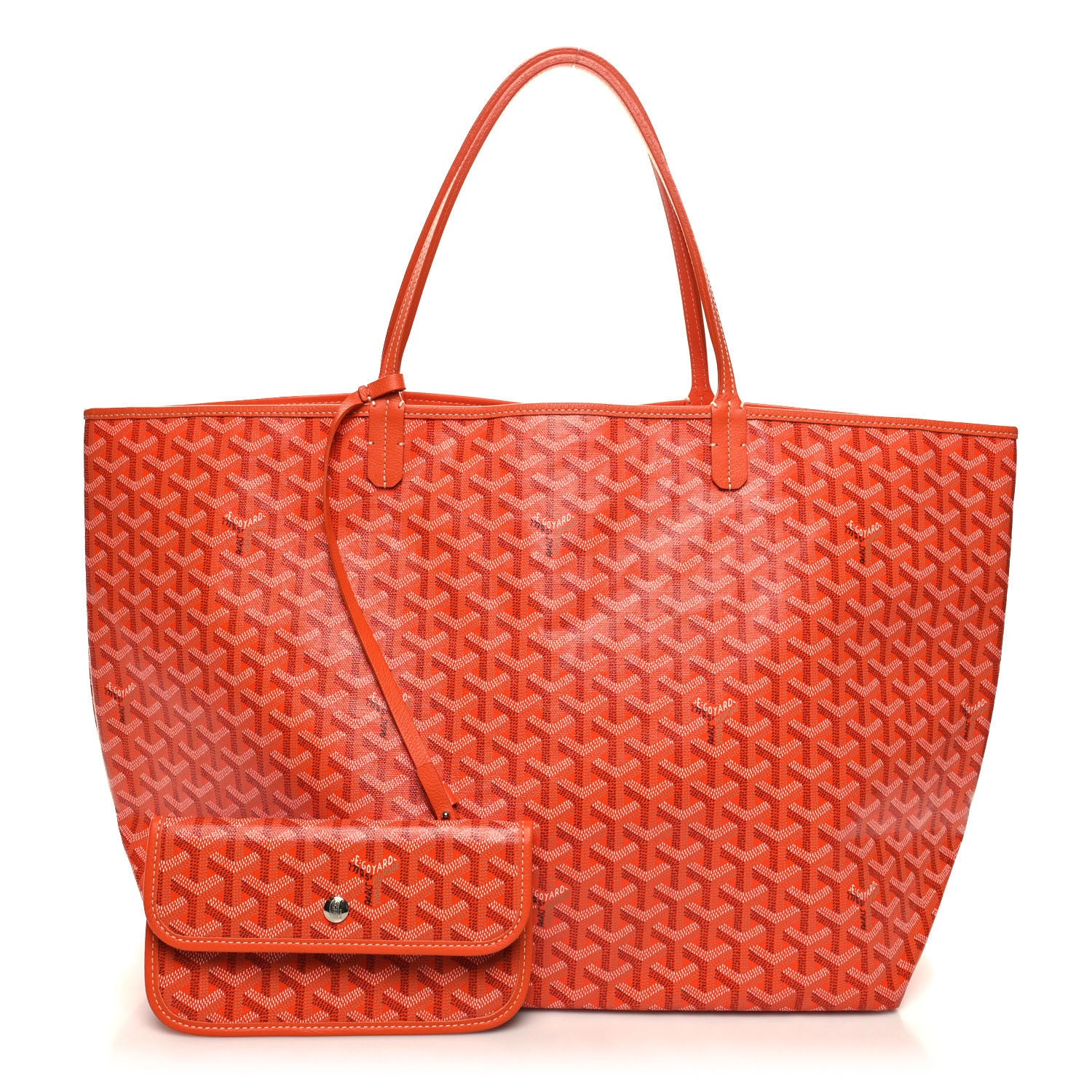 Goyard Goyardine Saint Louis GM Orange 3 of 11