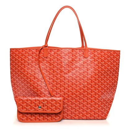 Goyard Goyardine Saint Louis GM Orange 3 of 11