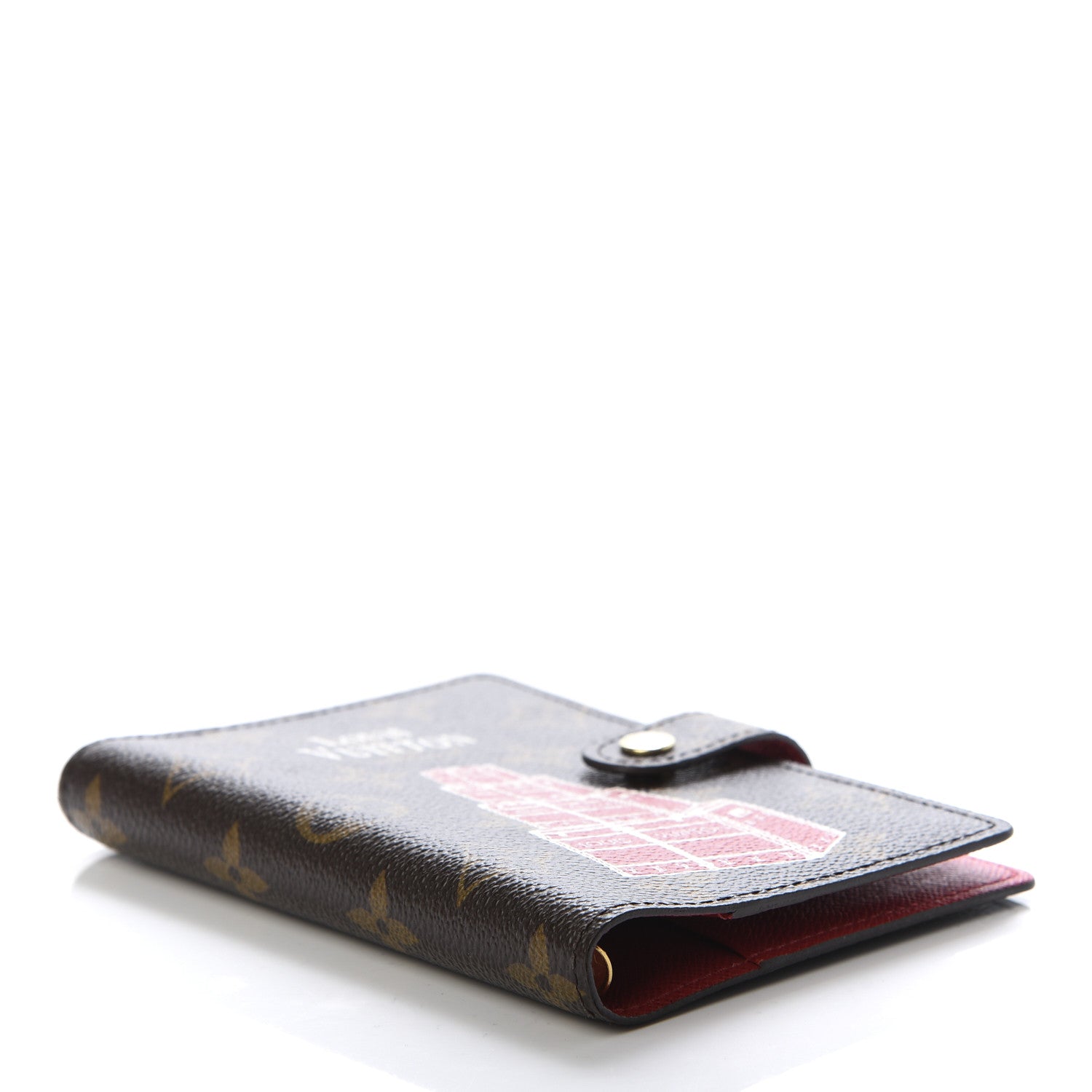 Louis Vuitton Monogram Malle Empilees Stacked Trunks Small Ring Agenda Cover 4 of 7