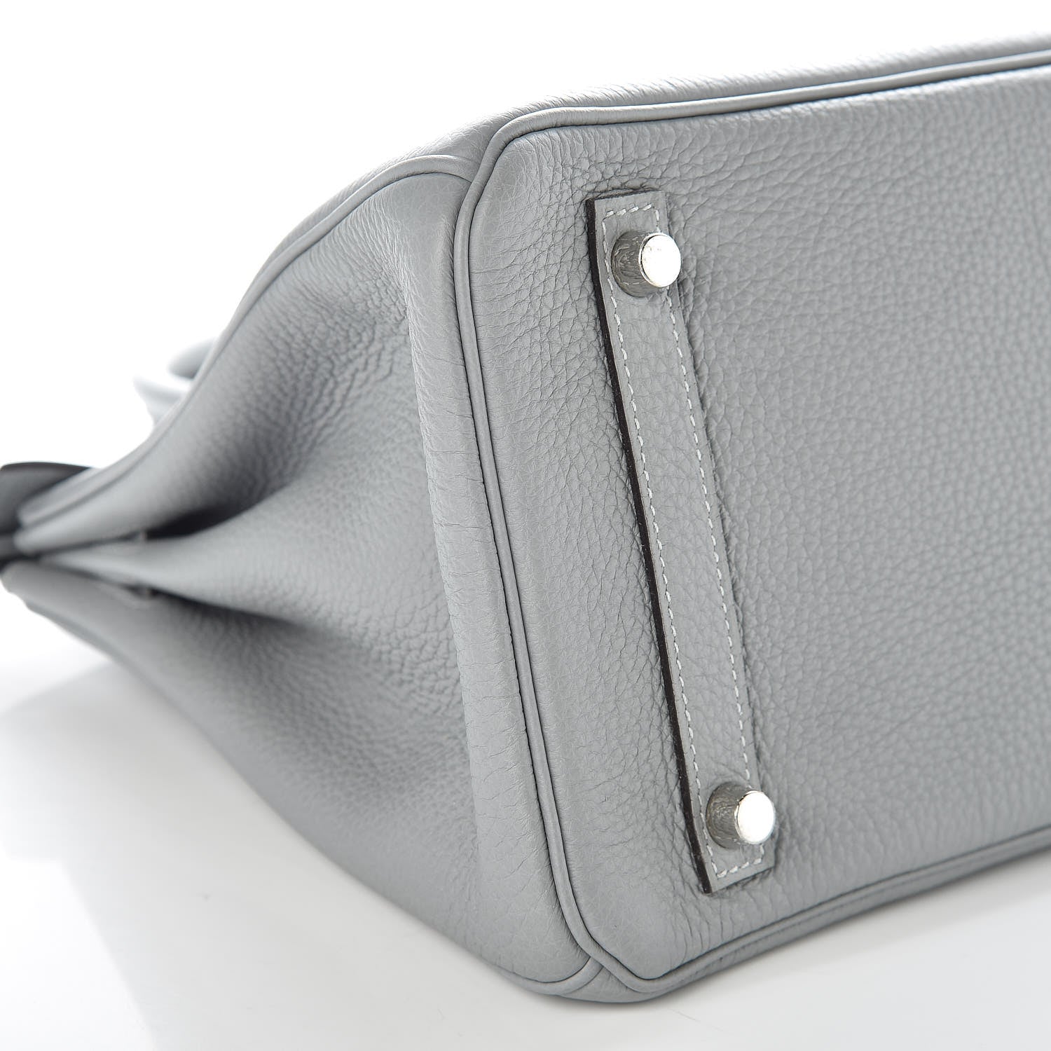 Hermes Togo Birkin 30 Bleu Glacier 36 of 38