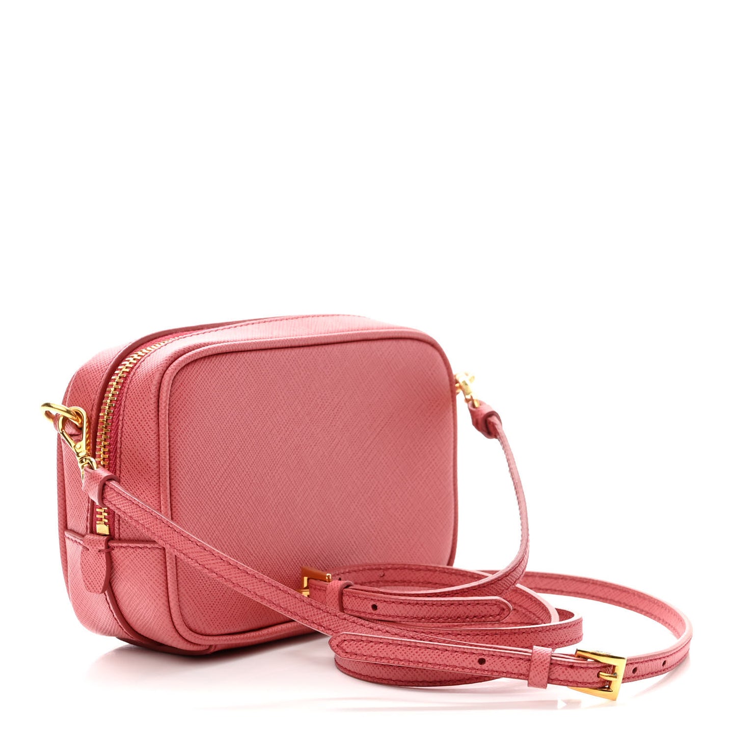 Saffiano Mini Camera Crossbody Peonia