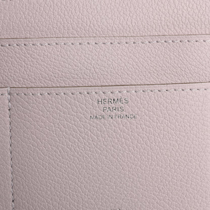 Hermes Evercolor RMS Toutenmain Wallet Mauve Pale 6 of 8