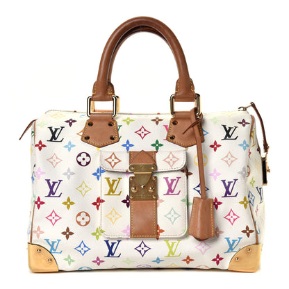 Louis Vuitton Monogram Multicolor Speedy 30 White 1 of 6
