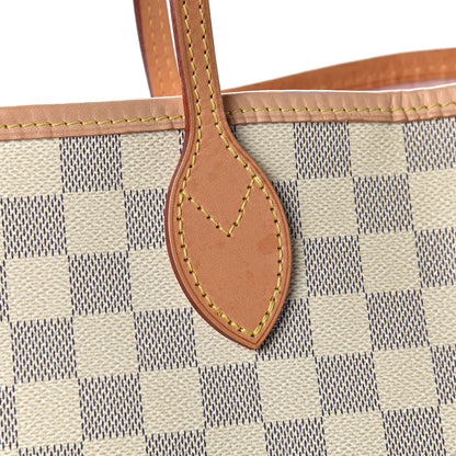 Louis Vuitton Damier Azur Neo Neverfull MM Rose Ballerine 19 of 20