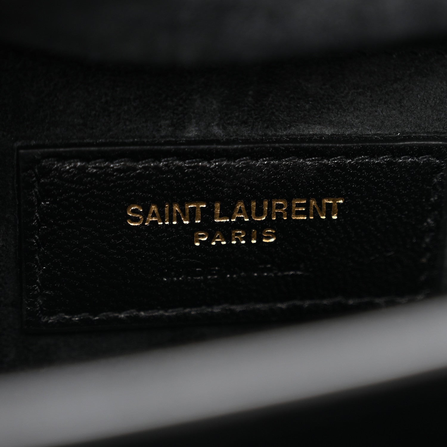 Saint Laurent Calfskin Large Monogram Sunset Black 5 of 9