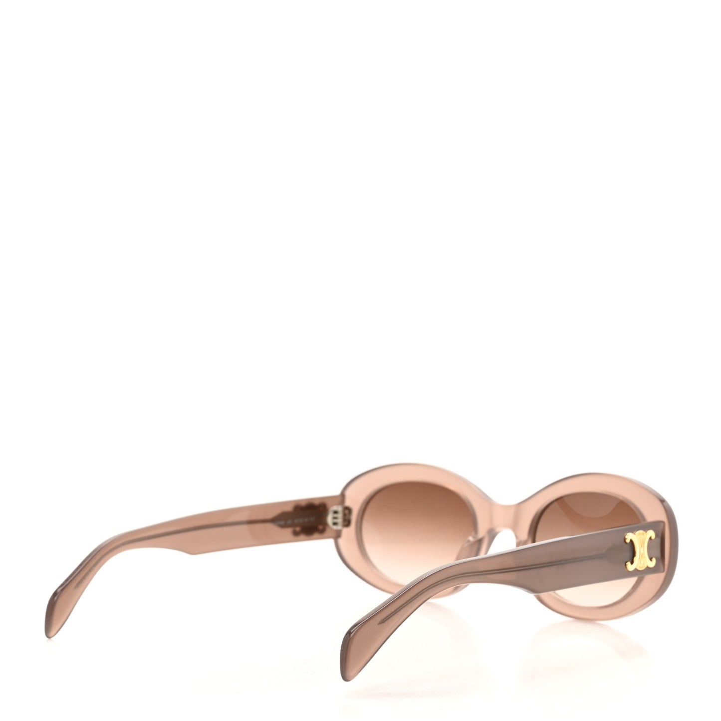 Acetate Triomphe 01 Sunglasses CL 40194U Milky Hazelnut