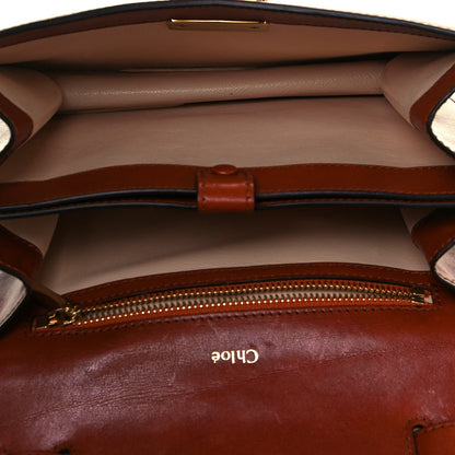 Chloe Calfskin Louise Shoulder Bag Brown 5 of 17
