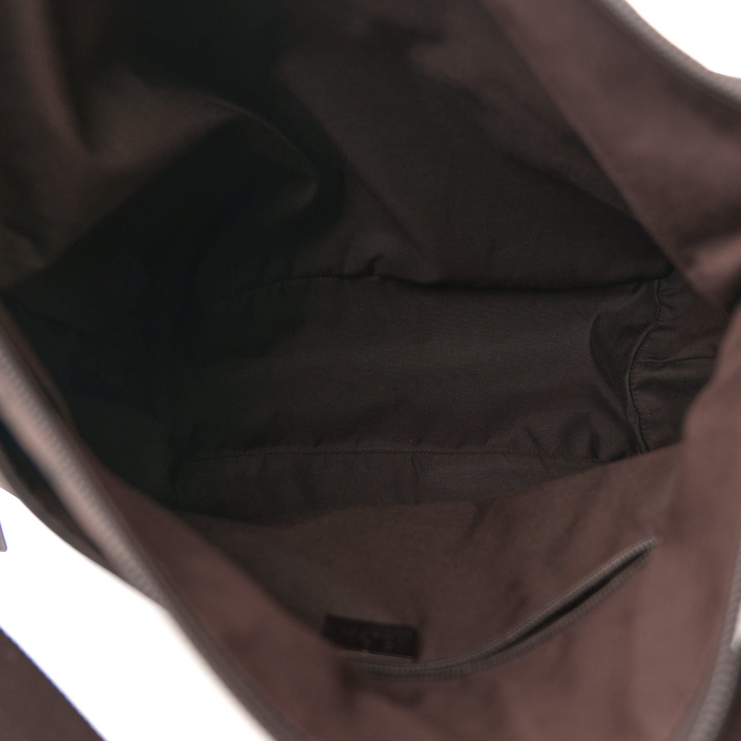 Nylon Monogram Extra Large Satchel Dark Brown