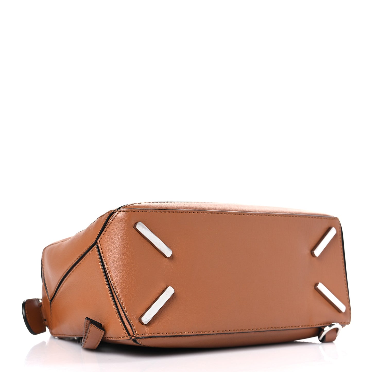 Calfskin Small Puzzle Bag Tan