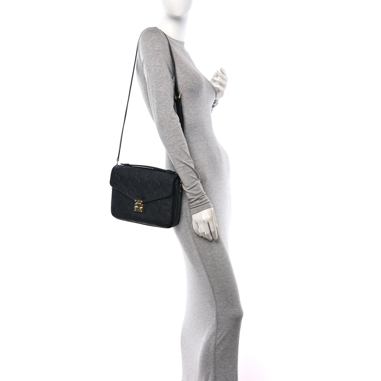 Louis Vuitton Empreinte Pochette Metis Black 2 of 9