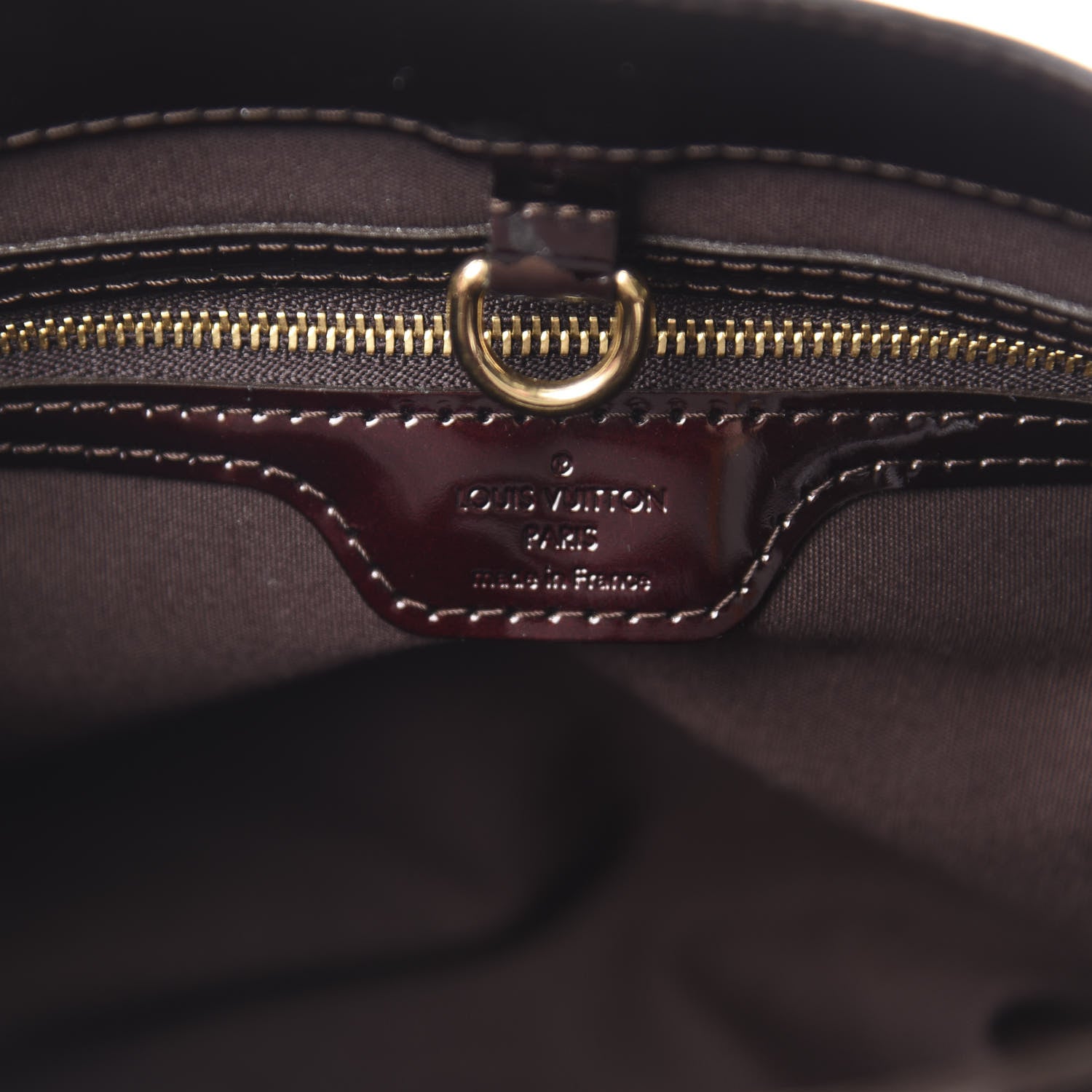 Louis Vuitton Vernis Wilshire PM Amarante 8 of 9