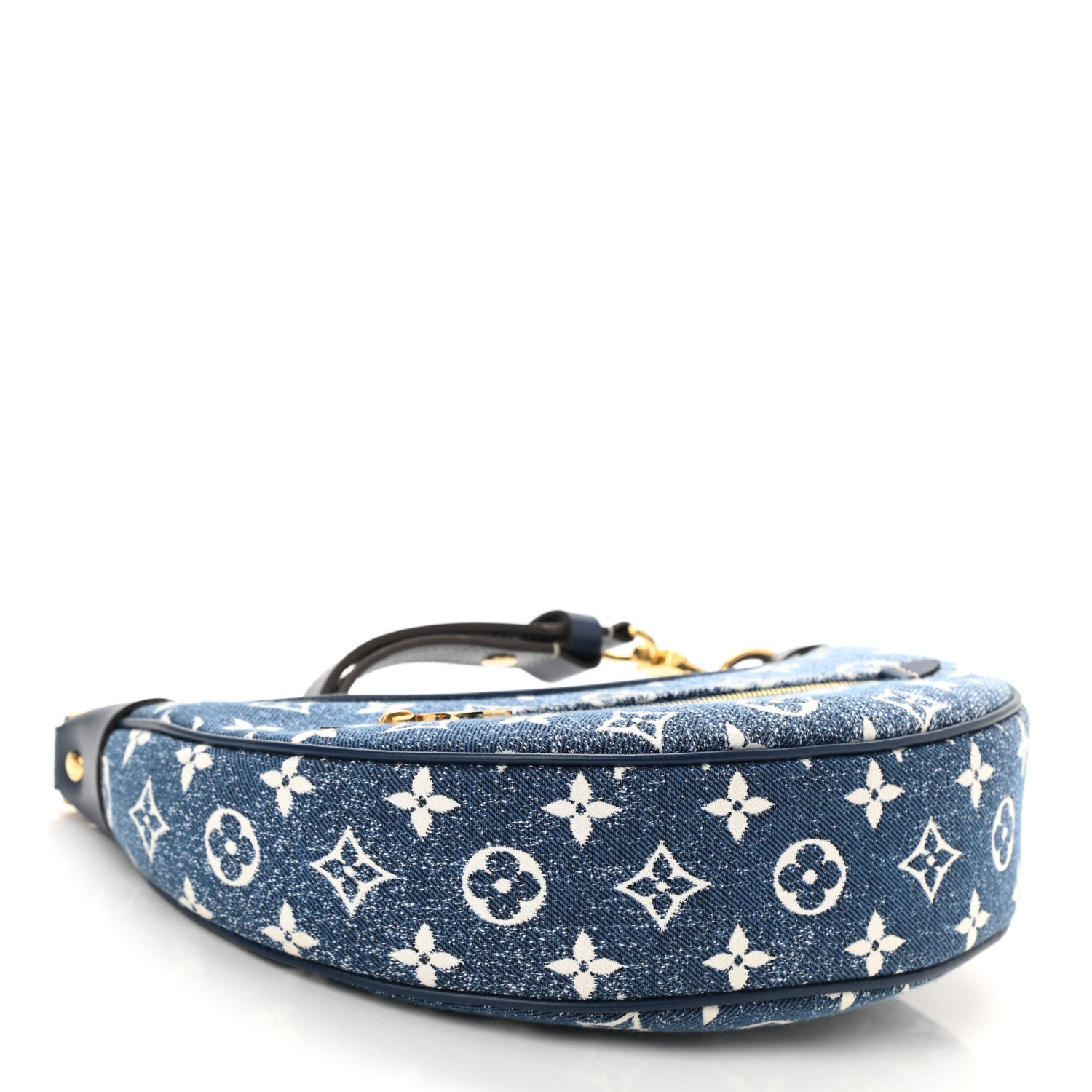 Louis Vuitton Monogram Jacquard Denim Loop Bleu 4 of 7