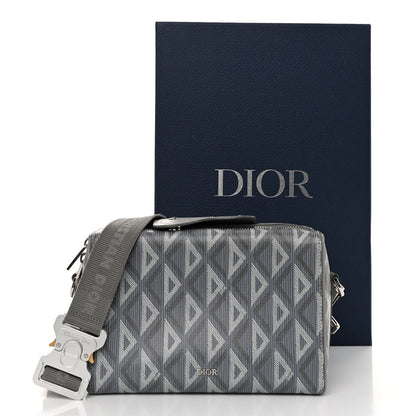 Christian Dior Coated Canvas CD Diamond Lingot 22 Bag Gray 12 of 12
