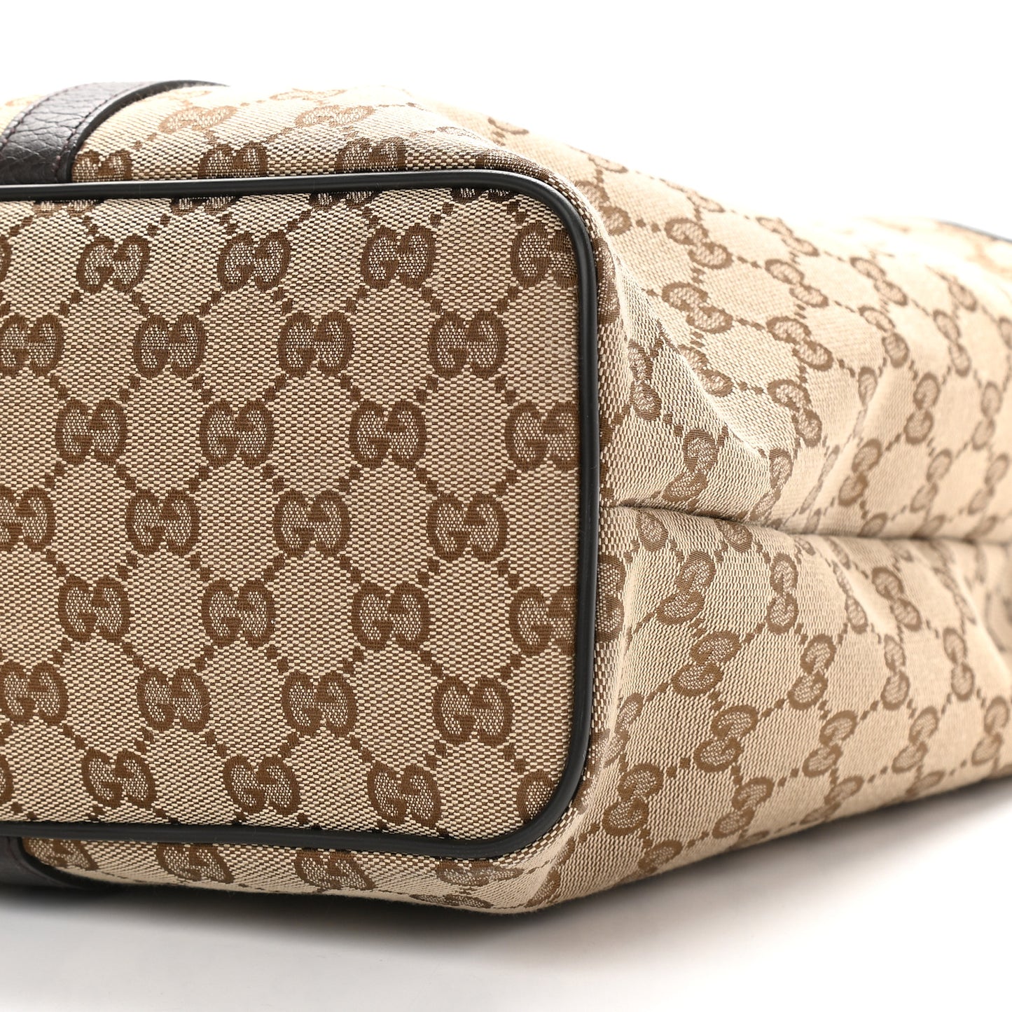 GG Monogram Large Joy Tote Bag Dark Brown
