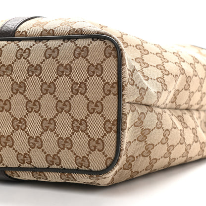 Gucci GG Monogram Large Joy Tote Bag Dark Brown 10 of 10